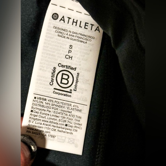 NWT Athleta Altitude Edge Stash High Rise Legging Size S in Cypress Green - Picture 6 of 16
